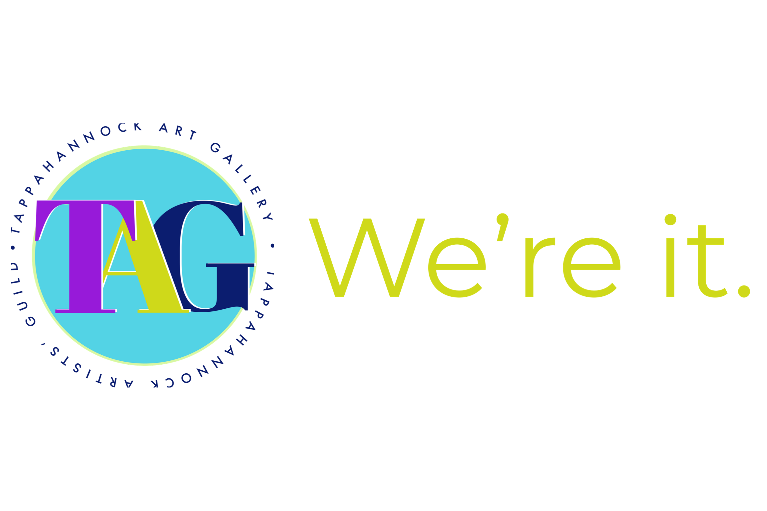 TAG - Tappahannock Artists' Guild Logo