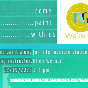 12/19/25 • Winter Paint Along for Intermediate Students