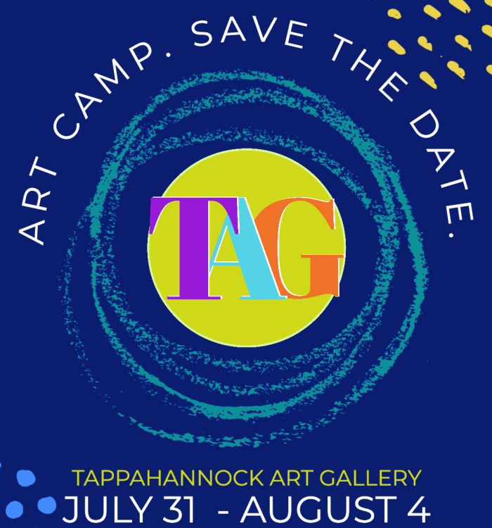 2023 TAG SUMMER ART CAMP July 31 – August 4