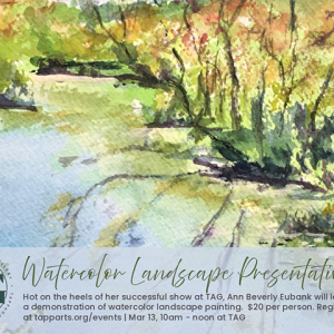 03/20/25 Watercolor Landscape Demonstration | Ann Eubank