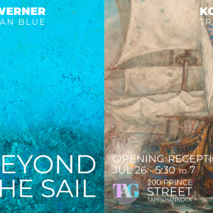 JUL 26: Exhibit “Beyond the Sail” with KonKons and Ellen Werner