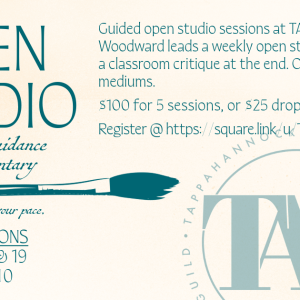 11/5/25 – Five Session Open Studio With Barbara Woodward