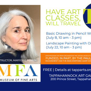 Have Art, Will Travel : VMFA Art Classes @ TAG!